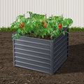 Green Fingers 2x Garden Bed 100x100x77cm Planter Box Raised Container Galvanised