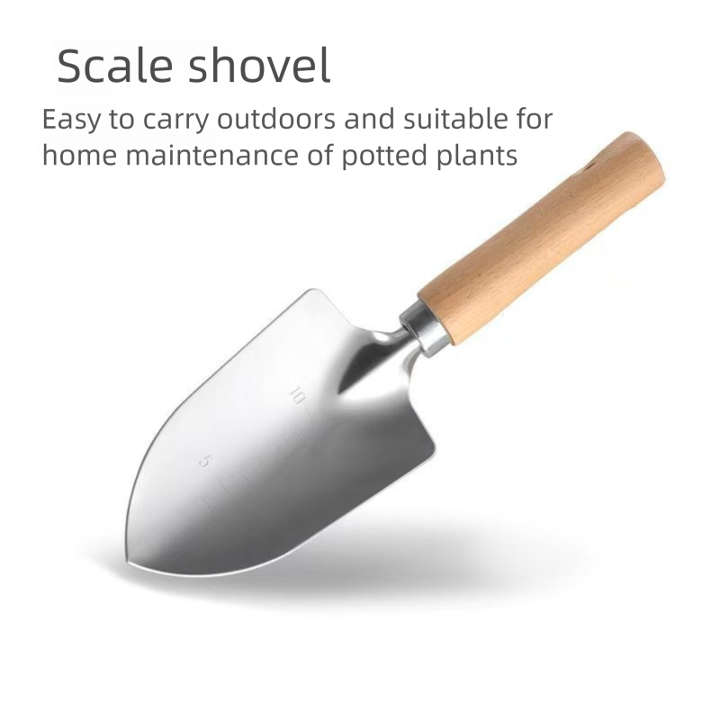 9-Piece Gardening Tool Set - Heavy Duty Stainless Steel with Beechwood Handles - Complete Garden Kit including Storage Tote, Hand Trowel, Rake, Pruning Shears and Gloves, Durable Gift Ready Solution